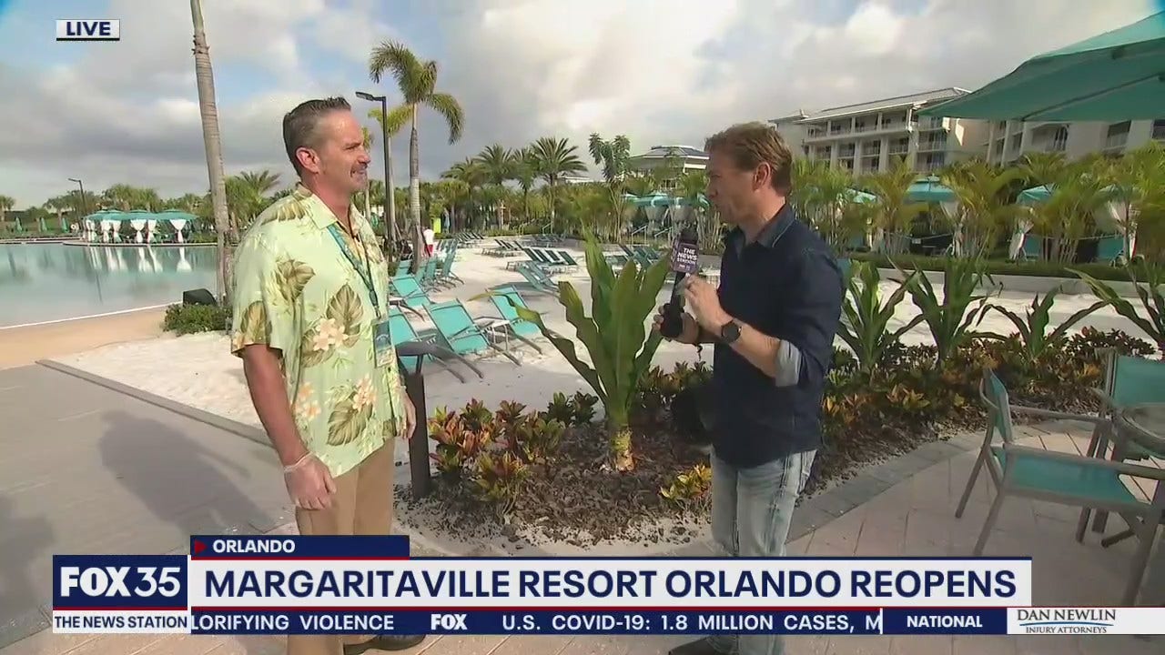 Margaritaville Resort Orlando reopens after coronavirus closures
