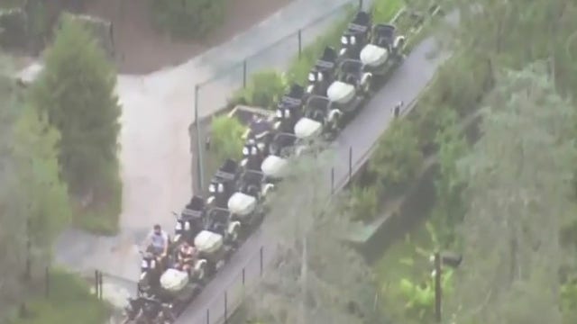 Harry Potter-themed coaster at Universal Orlando spotted running with just 3 masked riders onboard