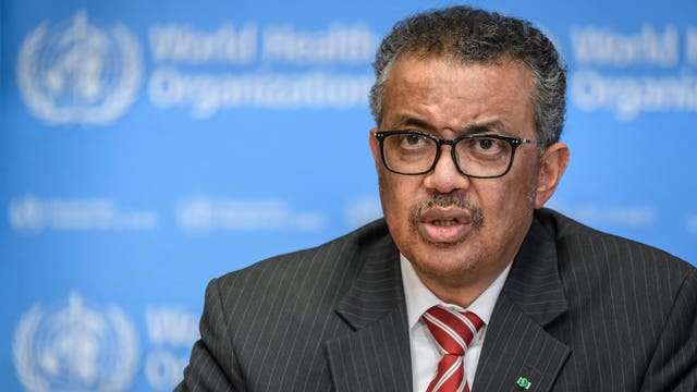 WHO leader says he hopes coronavirus pandemic will be over in 2 years
