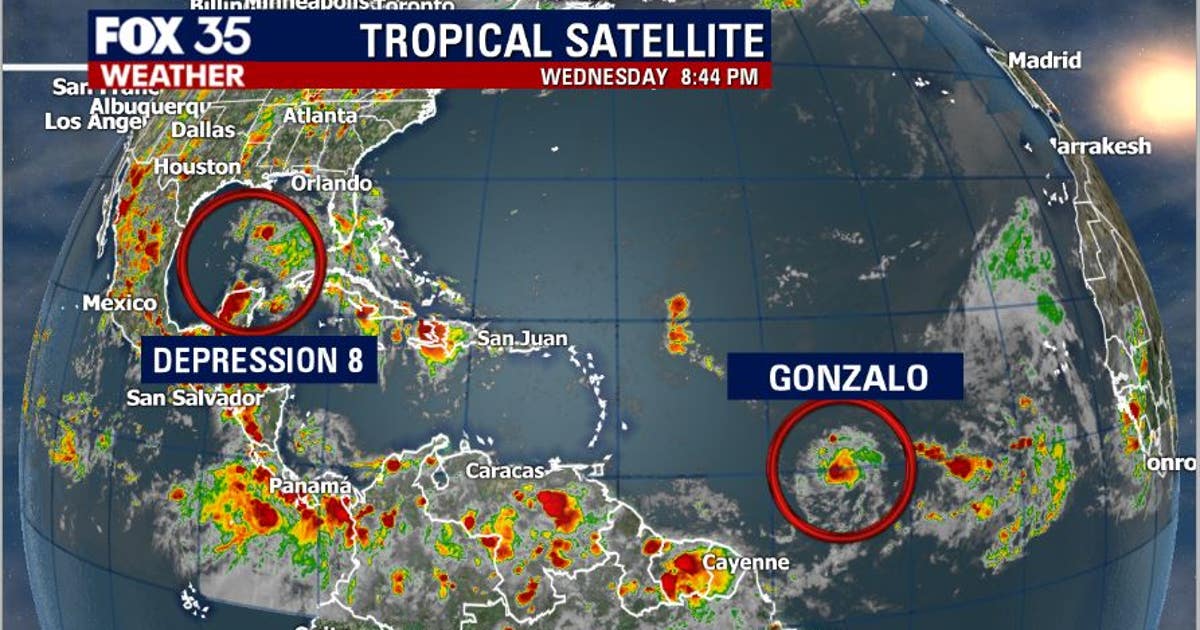 The tropics are active, 2 systems are being tracked | FOX 35 Orlando