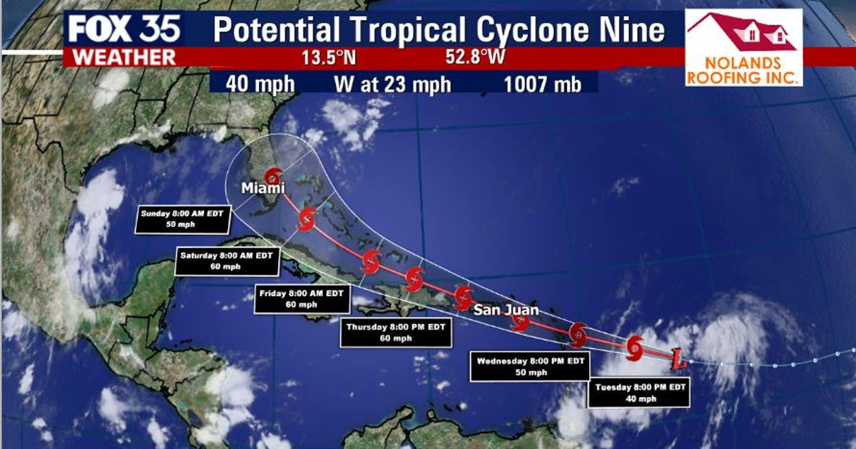 NHC issuing advisories on Potential Tropical Cyclone in the Central ...