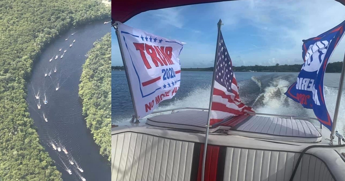Boat parade to support President Trump held on St. John's River in ...