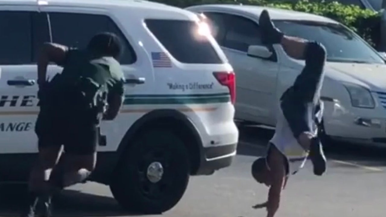 Cartwheeling Orlando man attempts to evade arrest