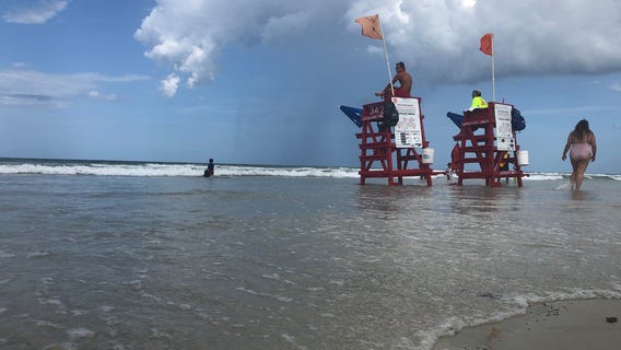 Central Florida beach officials prepare for impact of Tropical Storm Isaias