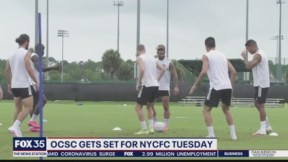 Orlando City gets set for NYCFC on Tuesday
