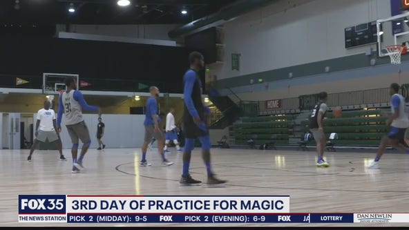Orlando Magic hold third practice at Disney