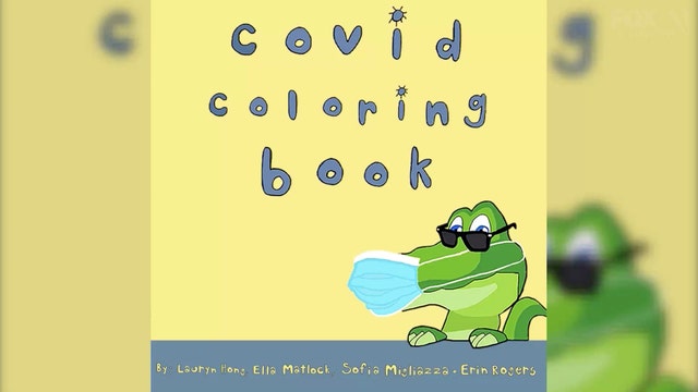 ‘Be the change’: 4 high school students create a coloring book to teach kids about COVID-19