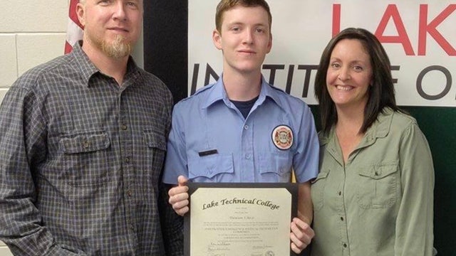 EMT in critical condition after being hit by car at crash scene