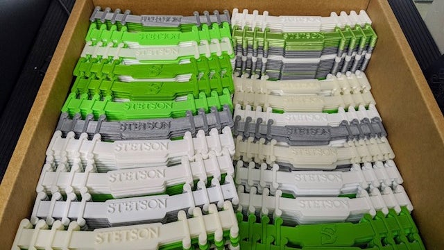 Stetson University making ear guards for students when they return