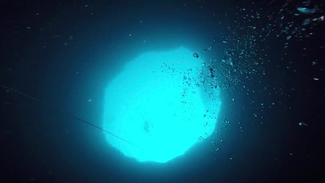Scientists explore depths of 'blue hole' in dive off Florida's Gulf Coast