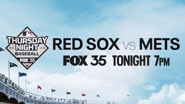 Red Sox visit the Mets Thursday night on FOX 35