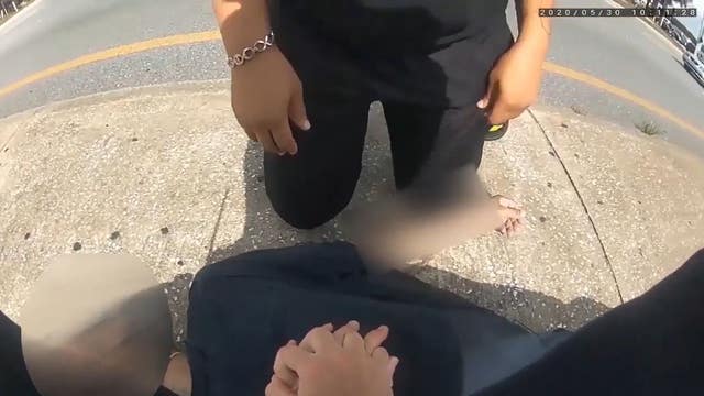 WATCH: Man resuscitated by OPD officer, Good Samaritan