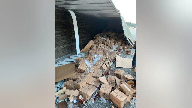 12,000 bottles of whiskey spills onto Missouri highway