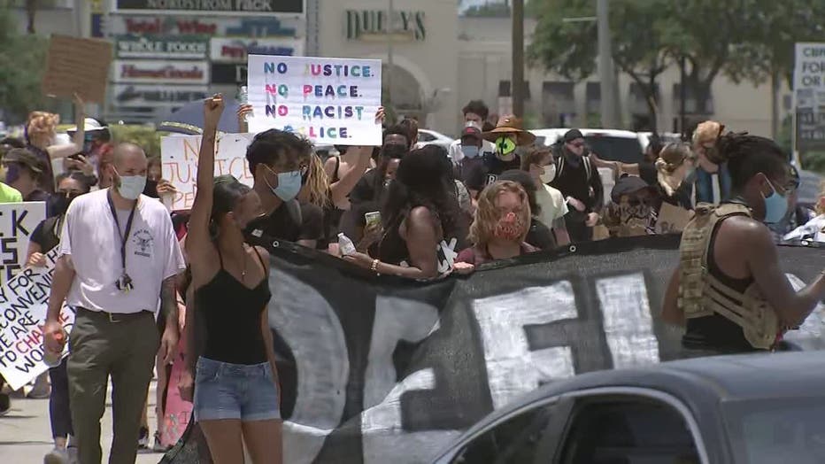 Multiple Arrests Made After Protest Shuts Down Busy Intersection