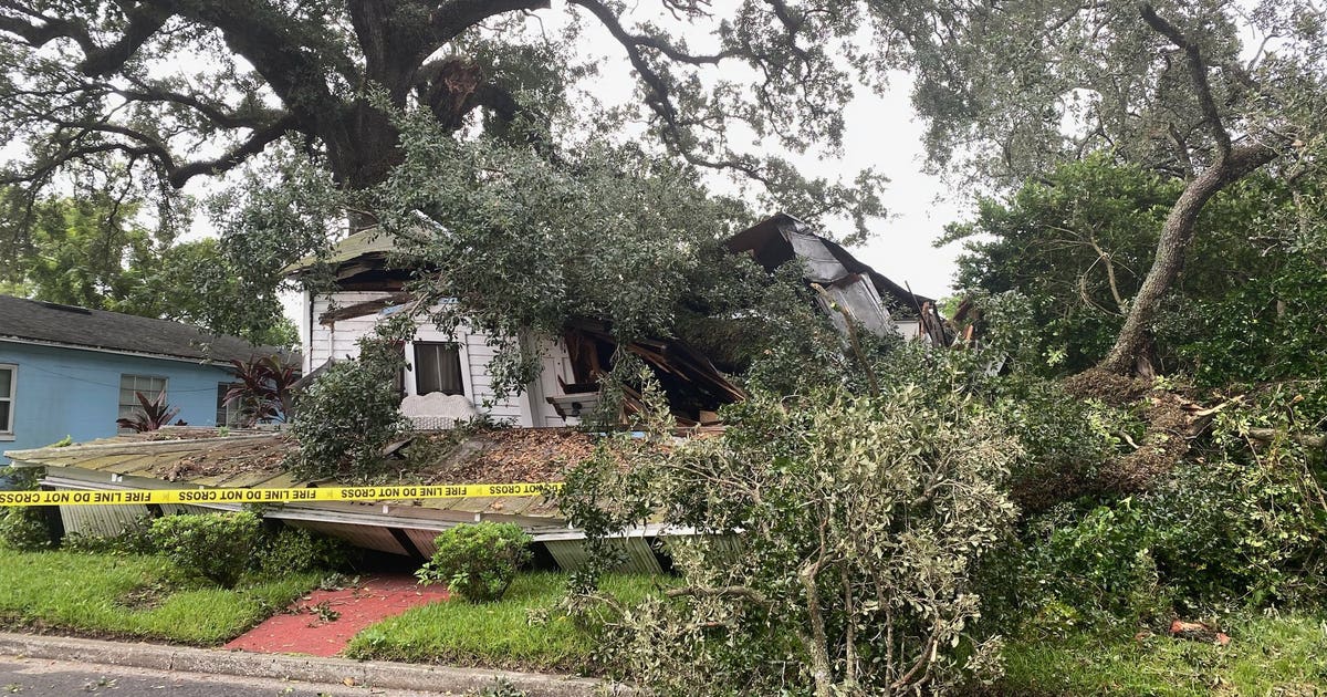99-year-old woman uninjured after large tree fell on home | FOX 35 Orlando