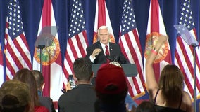 Campaign stop brings VP Mike Pence to Clearwater
