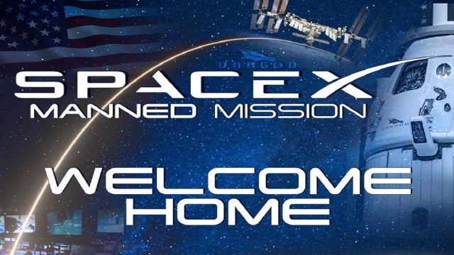 NASA astronauts successfully splashdown in Florida, completing historic SpaceX manned mission