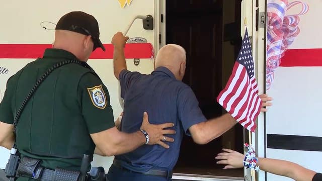 ‘I’ve never had anything like this': Homeless vet gifted home thanks to deputy’s efforts