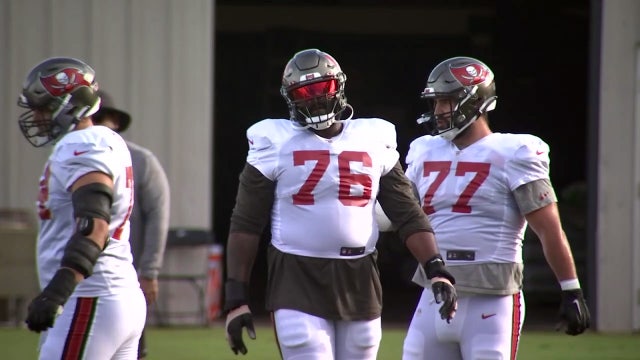 Buccaneer Donovan Smith: Durable and dependable, and now protecting Tom Brady