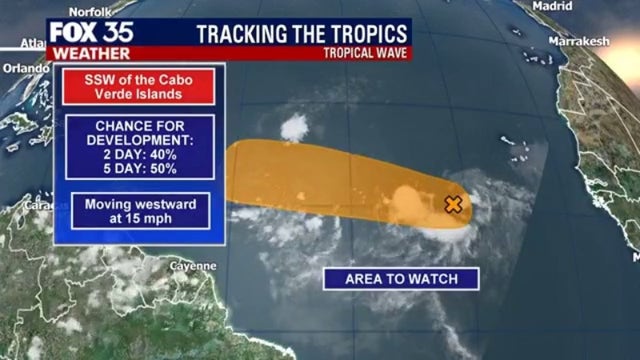 Tracking the Tropics: Area off coast of Africa could develop into a depression, NHC says