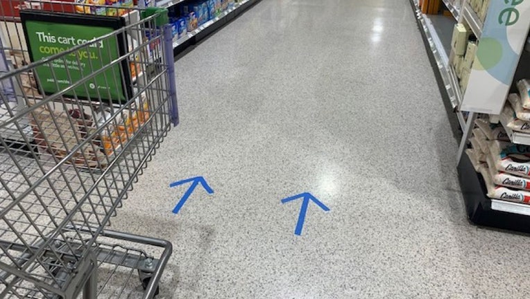 publix one way aisle 2