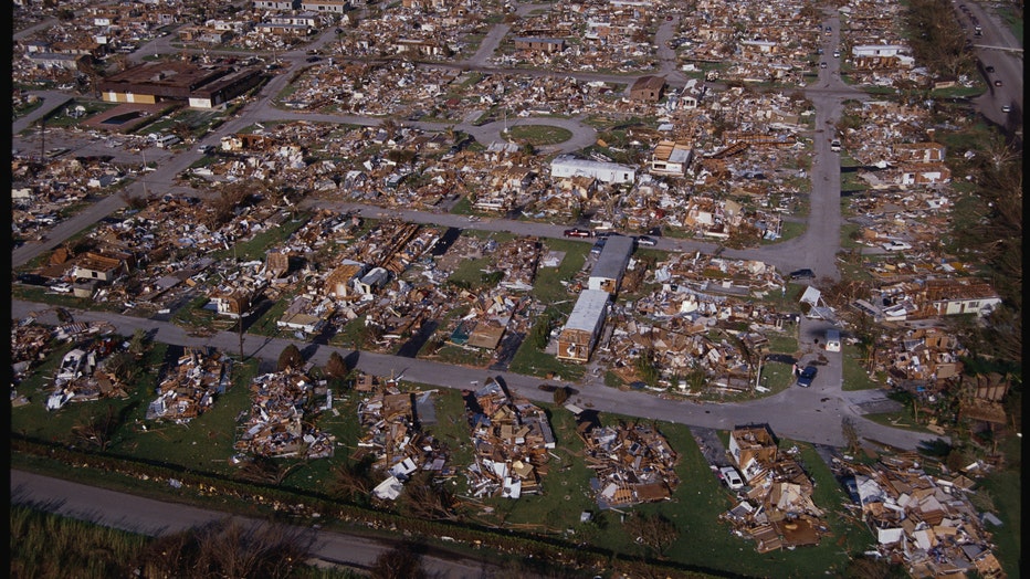 On this day: Hurricane Andrew makes landfall in Florida as a 