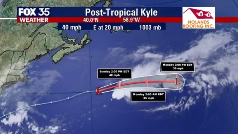 Tropics heat up: Josephine weakens into a depression, Kyle continues ...