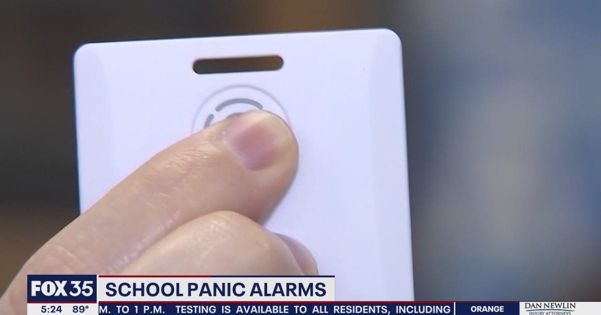 Panic buttons adding another level of security to schools | FOX 35 Orlando