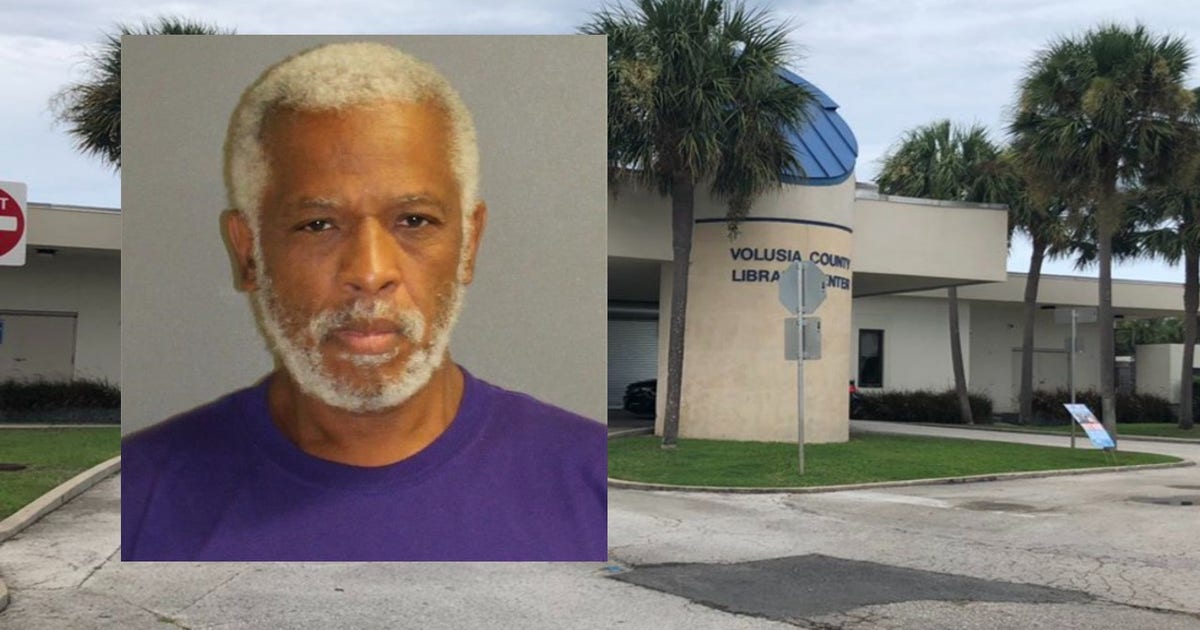 Man who stabbed woman with scissors Florida library said nothing but