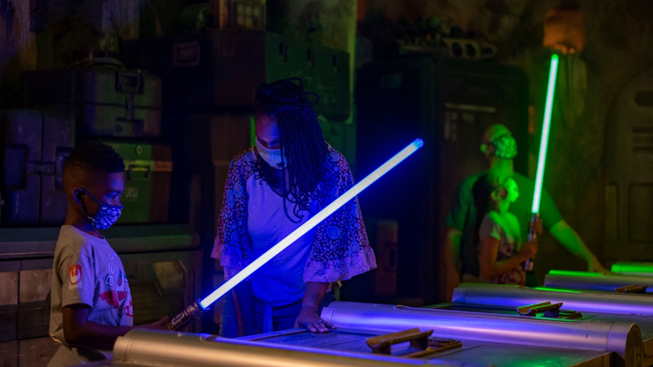 Disney world lightsaber store cost