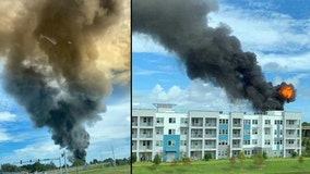 Explosion at Palm Bay research facility causes massive plume of smoke, fires, city officials said
