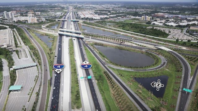 New entrance ramp to I-4 at Kirkman Road to open this week
