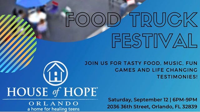 House of Hope residential program for troubled youth to hold food truck fundraiser