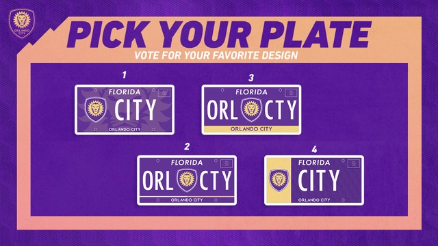 Orlando City wants you to choose the design of its new license plate