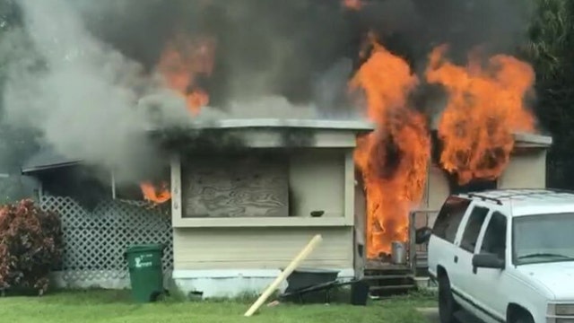 Firefighters battle blaze at Cocoa residence, rescue units say