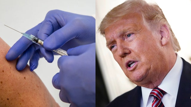 Trump in 'Fox & Friends' interview claims coronavirus vaccine coming ‘in a matter of weeks’