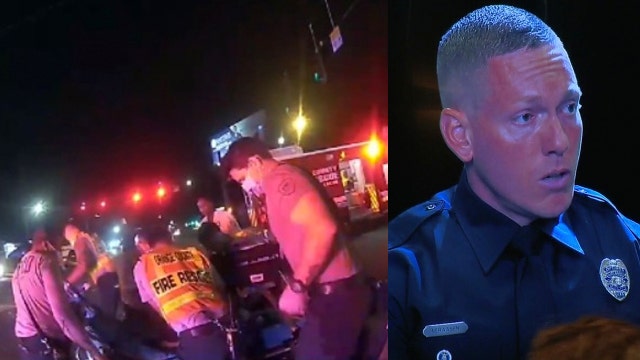 Orlando police officer receives award for saving toddler's life