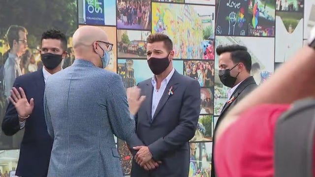 Latin Superstars stop by Pulse to pay respects on their way to stump for Biden