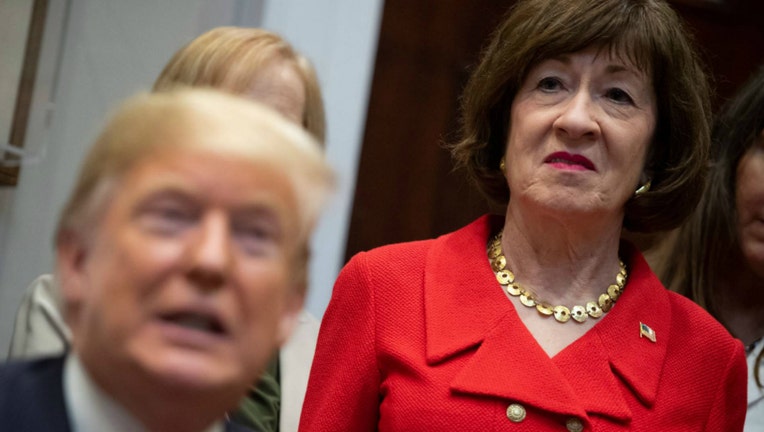 susan collins donald trump GETTY