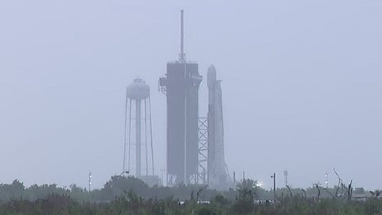 SpaceX Scrubs Starlink Satellite Launch Again Due To Weather | FOX 35 ...