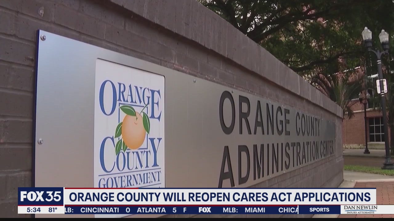 Orange County will reopen CARES Act appllications