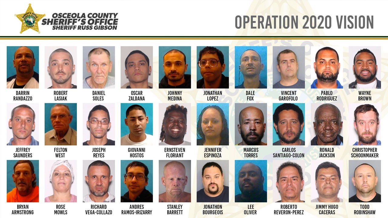 Central Florida operation busts 58 sexual predators, offenders