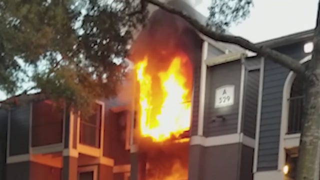 Apartment complex residents displaced after weekend fire