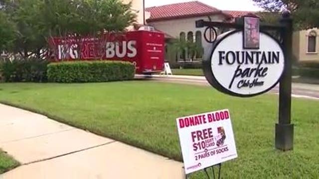 Neighborhoods hosting blood drives, answering One Blood's urgent need for donors