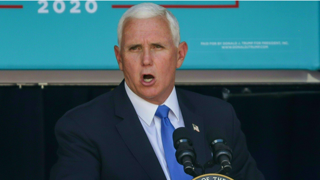 Vice President Pence stumps in Orlando, The Villages