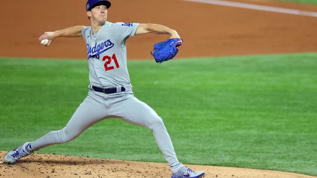 Buehler leads Dodgers over Rays 6-2 for 2-1 Series lead