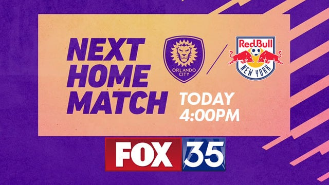 Orlando City takes on New York Red Bulls
