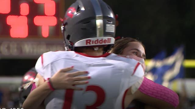 After cardiac arrest, Daytona Beach cheerleader returns to field with the support of community and NFL