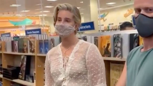 Lana Del Rey’s mesh-like mask gets criticized on social media: 'We cant defend you'