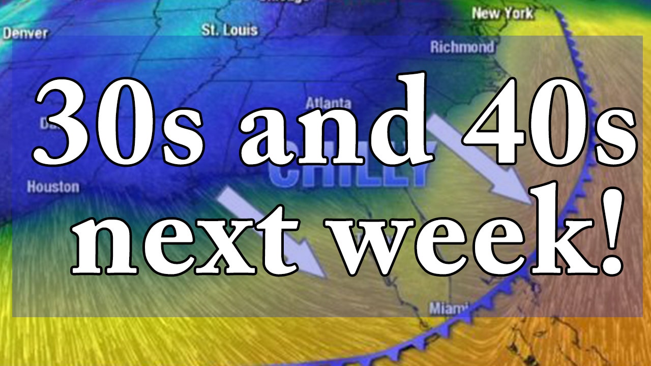 Strong Cold Fronts To Drop Florida Temperatures Into The 30s, 40s | FOX ...